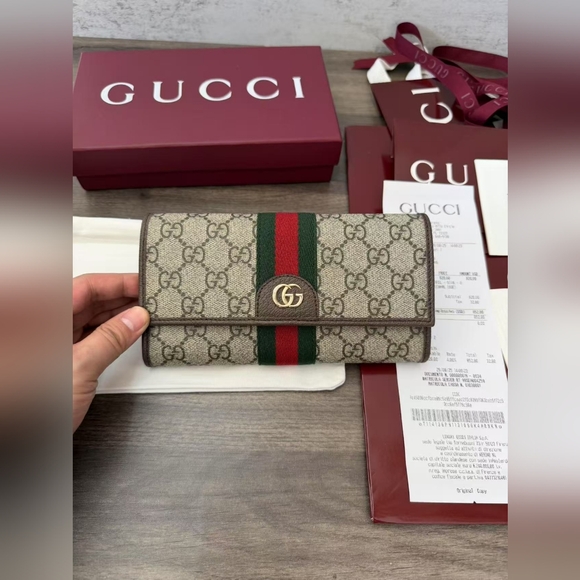 Gucci Ophidia continental wallet - Picture 1 of 16